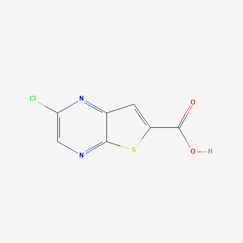 2-Chlorothieno[2,3-b]pyrazine-6-carboxylic acid