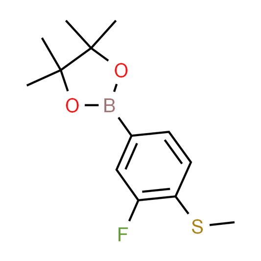 2-(3-Fluoro-4-(methylthio)phenyl)-4,4,5,5-tetramethyl-1,3,2-dioxaborolane