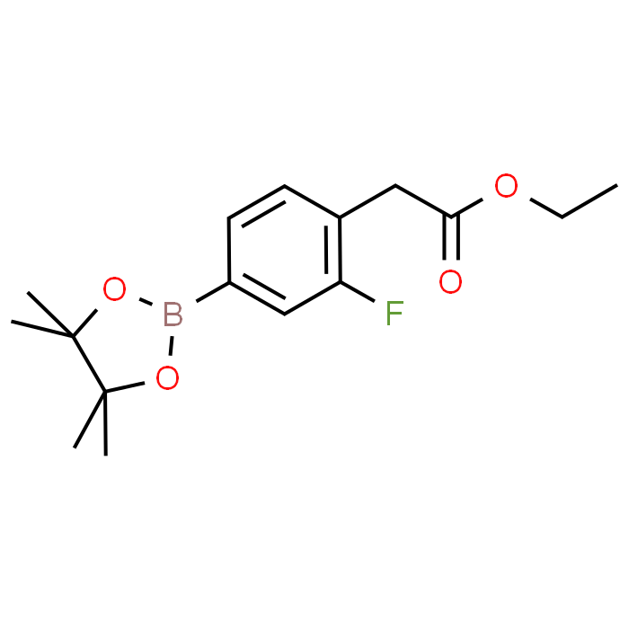 Ethyl 2-(2-fluoro-4-(4,4,5,5-tetramethyl-1,3,2-dioxaborolan-2-yl)phenyl)acetate