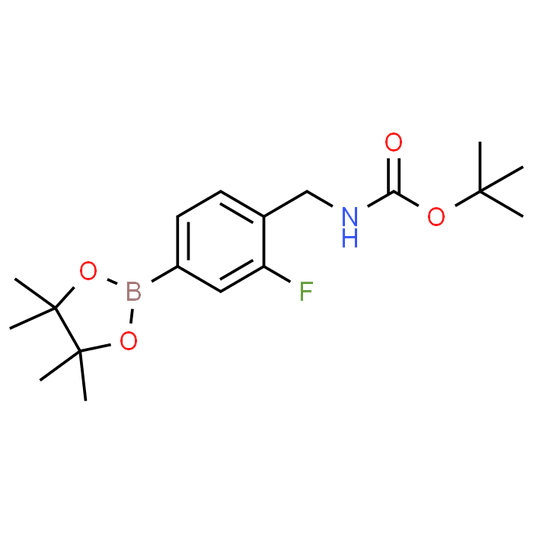 4-(N-Boc-aminomethyl)-3-fluorobenzeneboronic acid pinacol ester