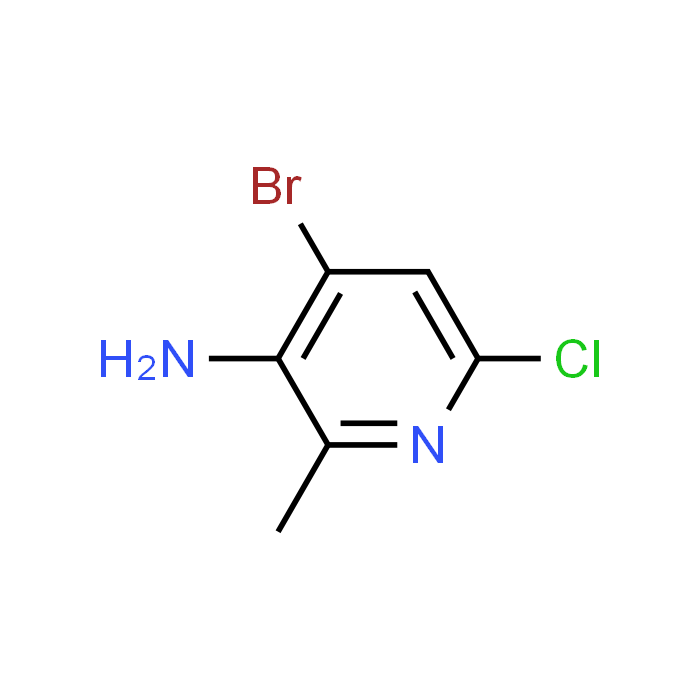 4-Bromo-6-chloro-2-methylpyridin-3-amine