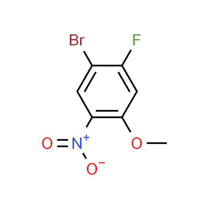 1-Bromo-2-fluoro-4-methoxy-5-nitrobenzene