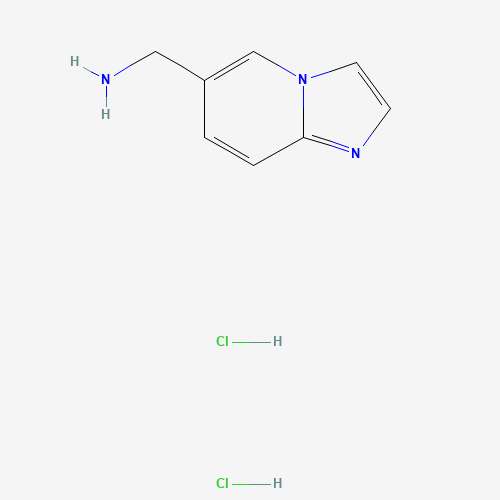 Imidazo[1,2-a]pyridin-6-ylmethanamine HCl