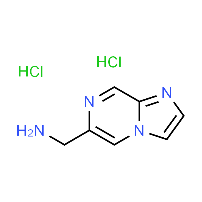 Imidazo[1,2-a]pyrazin-6-ylmethanamine dihydrochloride