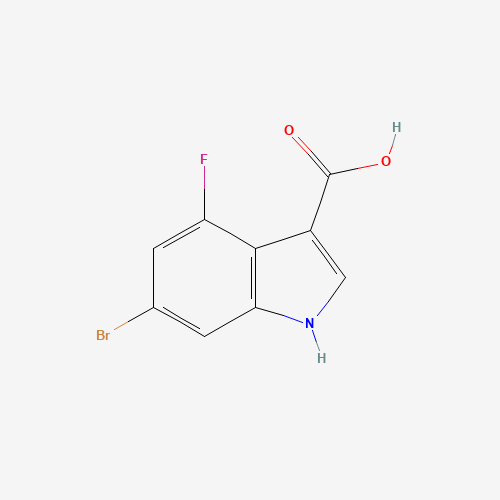 6-Bromo-4-fluoro-1H-indole-3-carboxylic acid