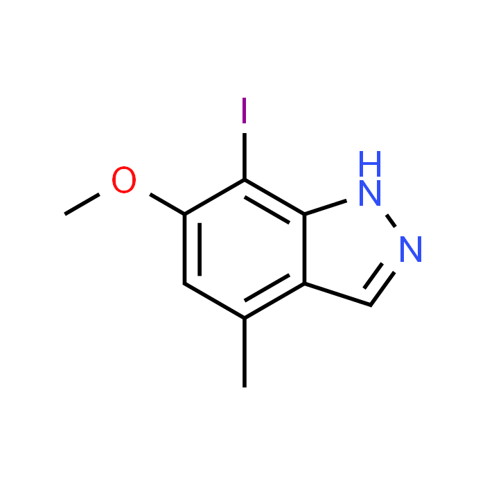 7-Iodo-6-methoxy-4-methyl-1H-indazole