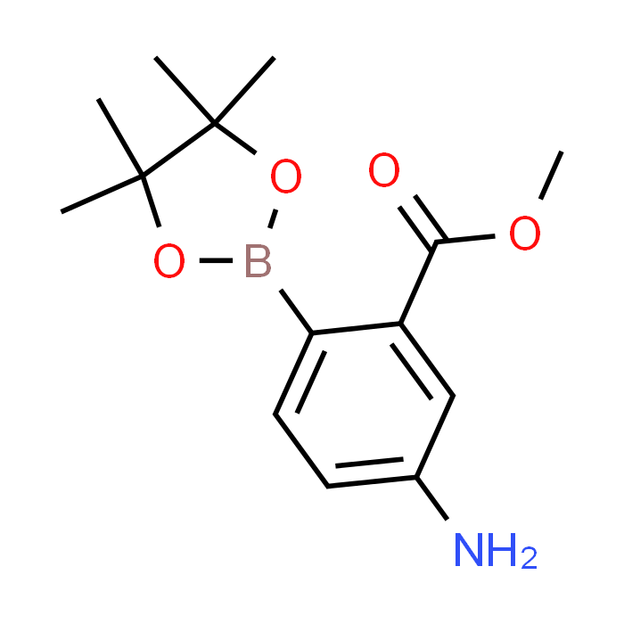 Methyl 5-amino-2-(4,4,5,5-tetramethyl-1,3,2-dioxaborolan-2-yl)benzoate