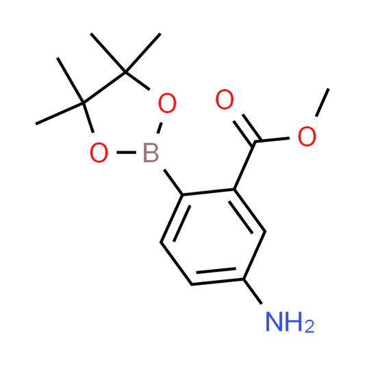 Methyl 5-amino-2-(4,4,5,5-tetramethyl-1,3,2-dioxaborolan-2-yl)benzoate