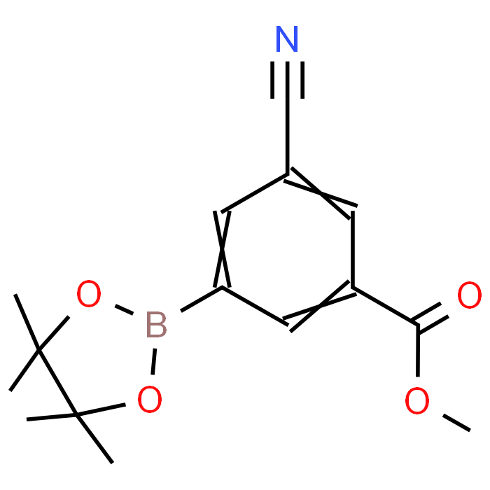 Methyl 3-cyano-5-(4,4,5,5-tetramethyl-1,3,2-dioxaborolan-2-yl)benzoate