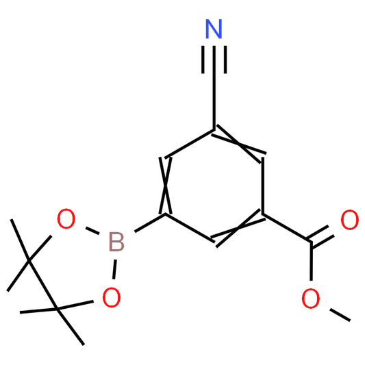 Methyl 3-cyano-5-(4,4,5,5-tetramethyl-1,3,2-dioxaborolan-2-yl)benzoate