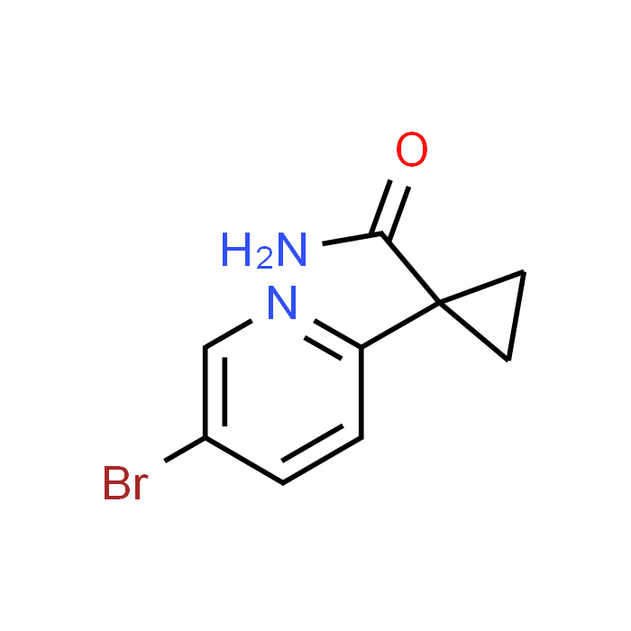 1-(5-Bromopyridin-2-yl)cyclopropanecarboxamide
