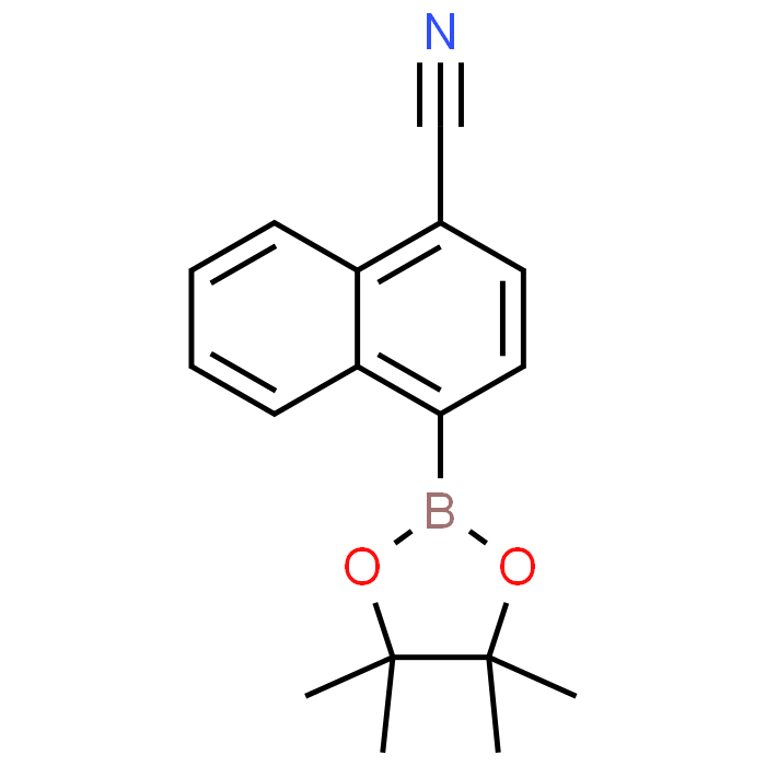 4-(tetramethyl-1,3,2-dioxaborolan-2-yl)naphthalene-1-carbonitrile