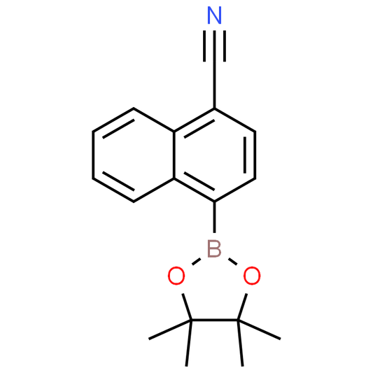 4-(tetramethyl-1,3,2-dioxaborolan-2-yl)naphthalene-1-carbonitrile