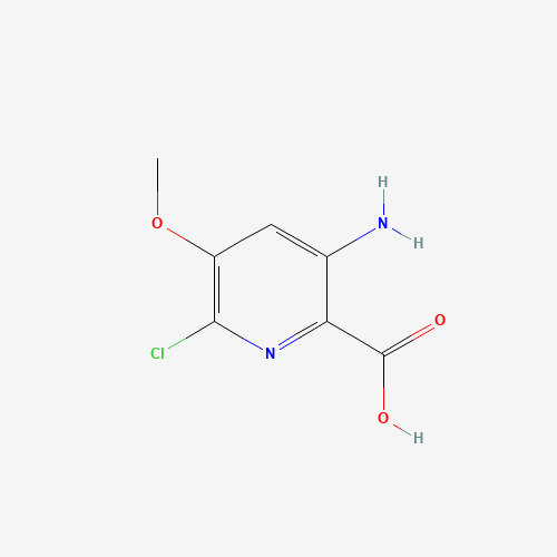 3-Amino-6-chloro-5-methoxypicolinic acid