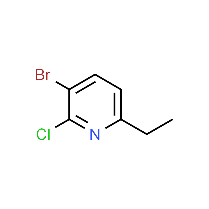 3-Bromo-2-chloro-6-ethylpyridine