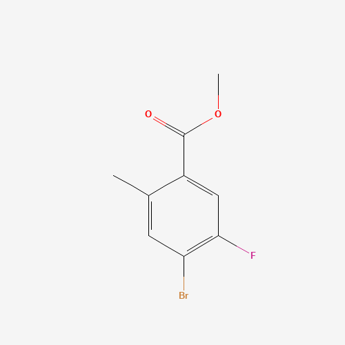 Methyl 4-bromo-5-fluoro-2-methylbenzoate