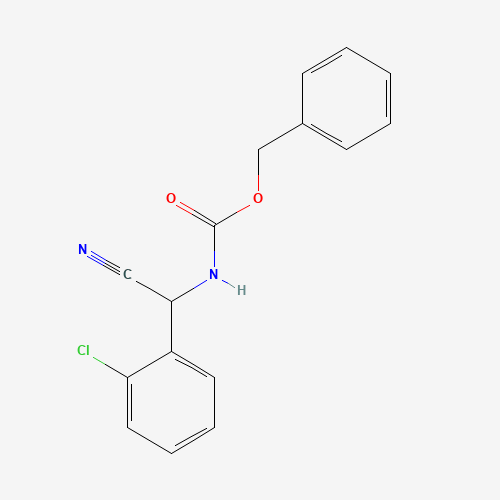 Benzyl ((2-chlorophenyl)(cyano)methyl)carbamate