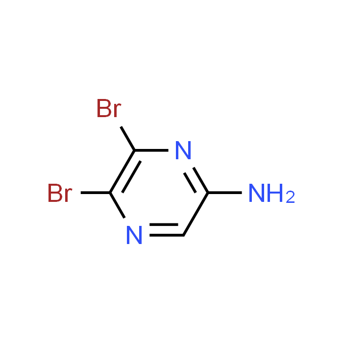 5,6-Dibromopyrazin-2-amine
