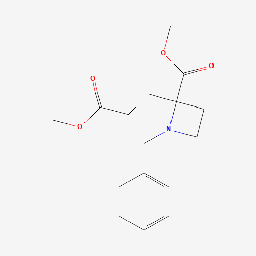 Methyl 1-benzyl-2-(3-methoxy-3-oxopropyl)azetidine-2-carboxylate