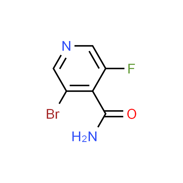 3-Bromo-5-fluoroisonicotinamide