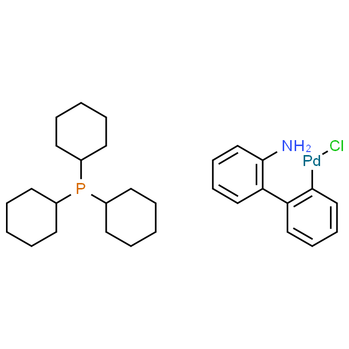 Chloro[(tricyclohexylphosphine)-2-(2'-aminobiphenyl)]palladium(II)