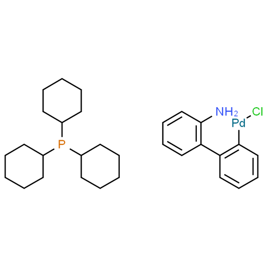 Chloro[(tricyclohexylphosphine)-2-(2'-aminobiphenyl)]palladium(II)