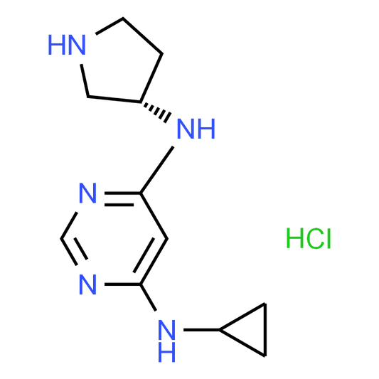 (S)-N4-Cyclopropyl-N6-(pyrrolidin-3-yl)pyrimidine-4,6-diamine hydrochloride