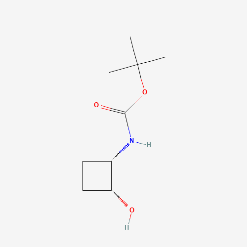 tert-butyl N-[(1S,2R)-2-hydroxycyclobutyl]carbamate,rel-