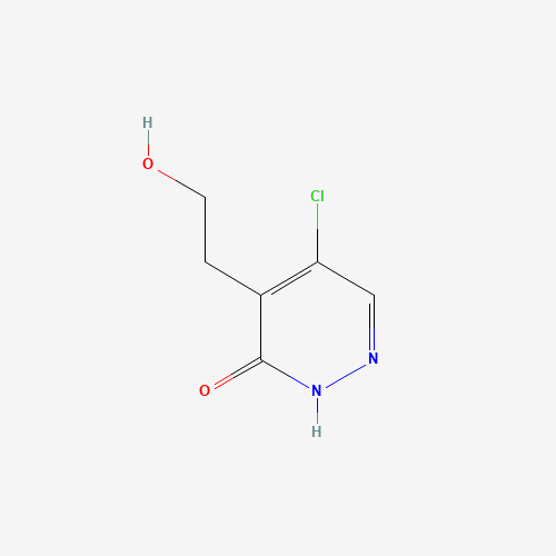5-Chloro-4-(2-hydroxyethyl)pyridazin-3-ol