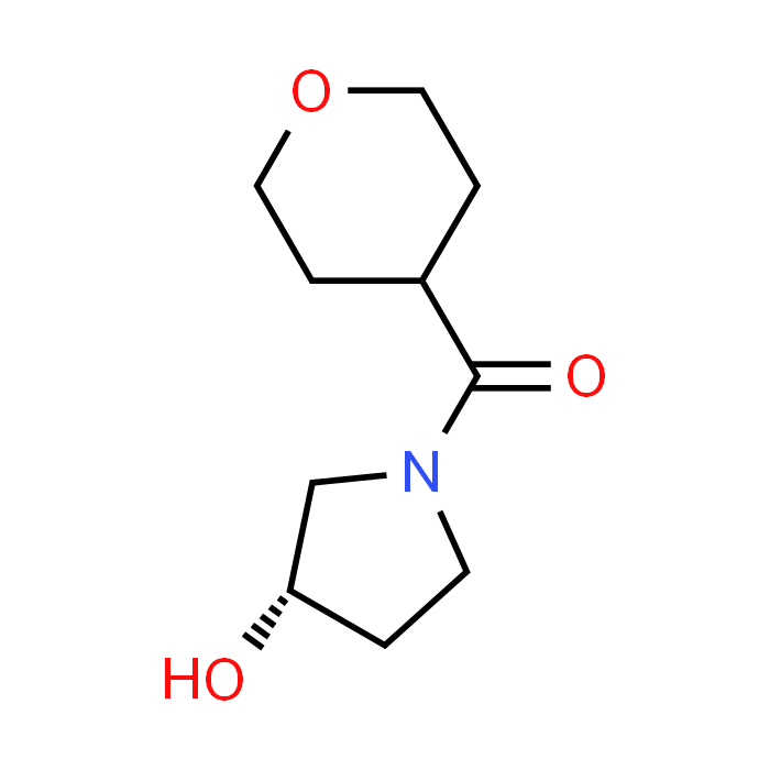 (S)-(3-Hydroxypyrrolidin-1-yl)(tetrahydro-2H-pyran-4-yl)methanone