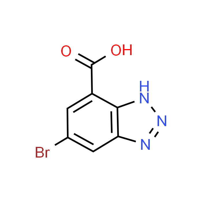 5-Bromo-1H-1,2,3-benzotriazole-7-carboxylic acid - Achmem