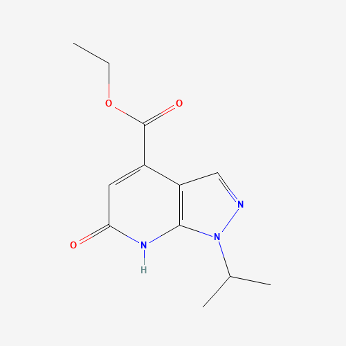 Ethyl 6-hydroxy-1-isopropyl-1H-pyrazolo[3,4-b]pyridine-4-carboxylate