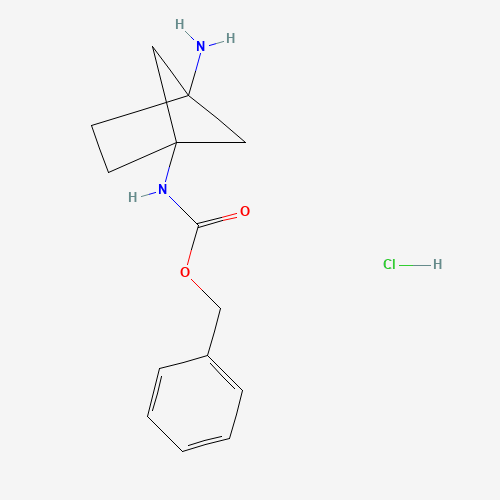 Benzyl (4-aminobicyclo[2.1.1]hexan-1-yl)carbamate hydrochloride