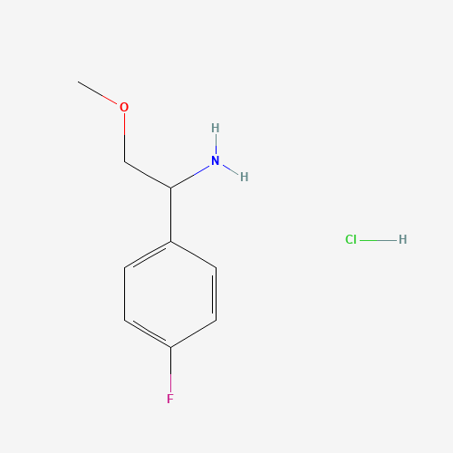 1-(4-Fluorophenyl)-2-methoxyethan-1-amine hydrochloride