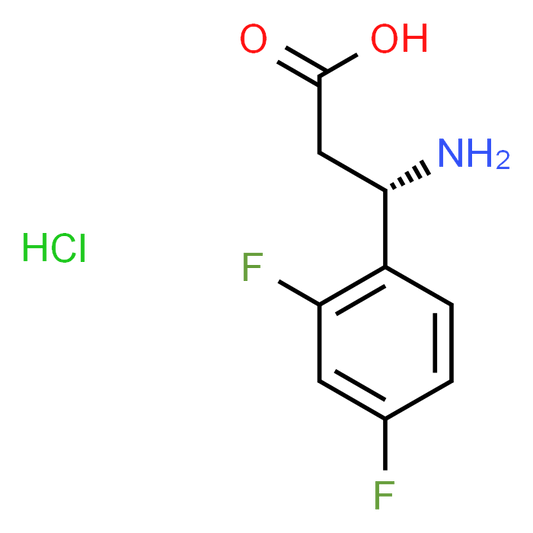 (3S)-3-Amino-3-(2,4-difluorophenyl)propanoic acid hydrochloride