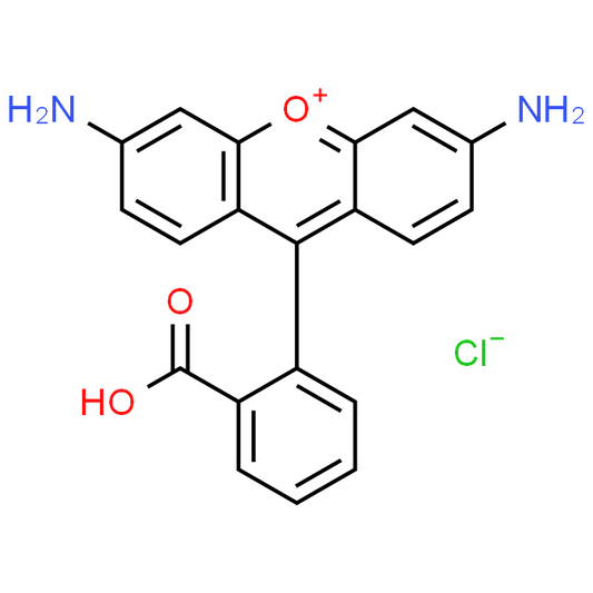 2-(6-Amino-3-imino-3H-xanthen-9-yl)benzoic acid hydrochloride