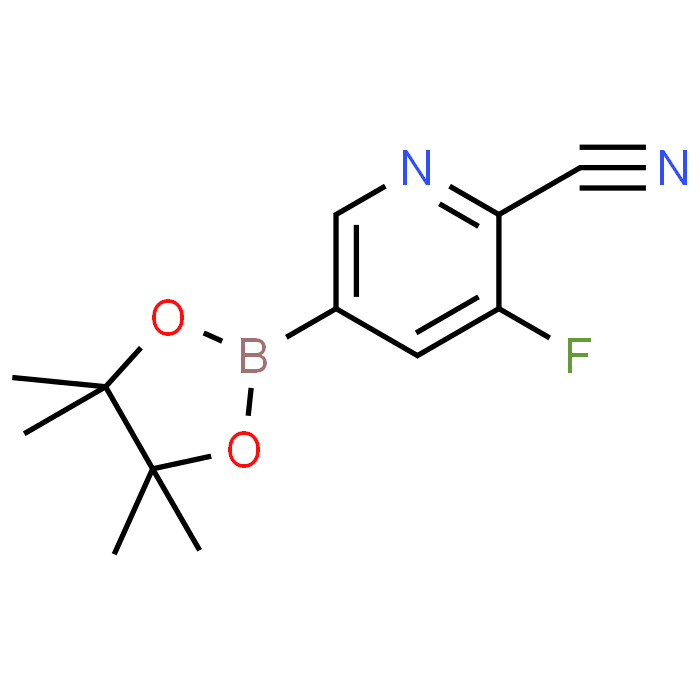 3-Fluoro-5-(4,4,5,5-tetramethyl-1,3,2-dioxaborolan-2-yl)picolinonitrile