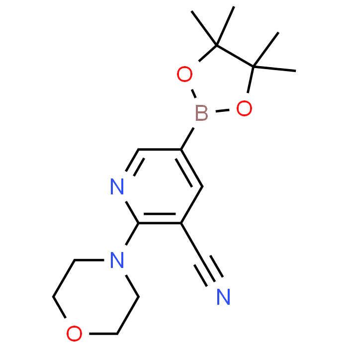 2-Morpholino-5-(4,4,5,5-tetramethyl-1,3,2-dioxaborolan-2-yl)nicotinonitrile