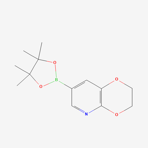 7-(4,4,5,5-Tetramethyl-1,3,2-dioxaborolan-2-yl)-2,3-dihydro-[1,4]dioxino[2,3-b]pyridine