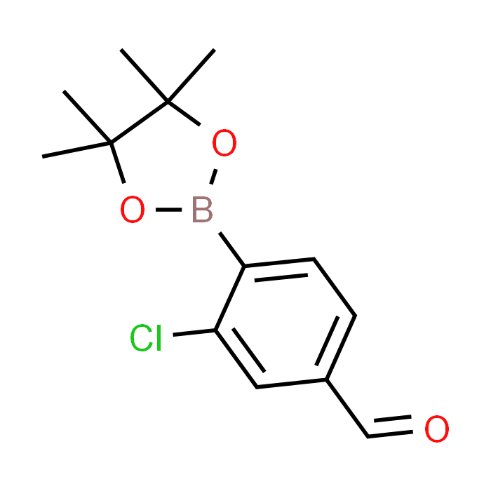 3-Chloro-4-(4,4,5,5-tetramethyl-1,3,2-dioxaborolan-2-yl)benzaldehyde