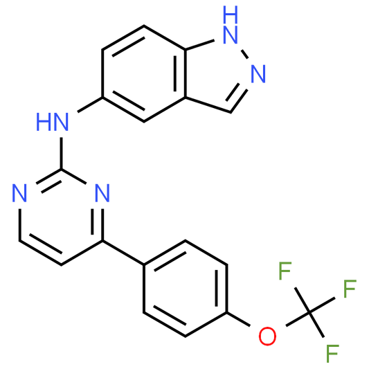 N-(4-(4-(Trifluoromethoxy)phenyl)pyrimidin-2-yl)-1H-indazol-5-amine