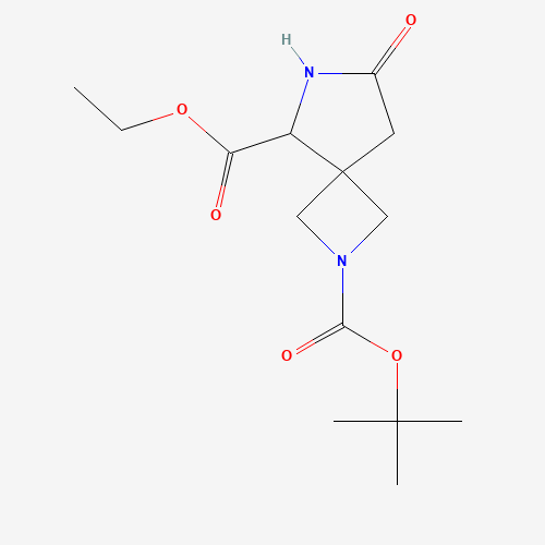2-tert-Butyl 5-ethyl 7-oxo-2,6-diazaspiro[3.4]octane-2,5-dicarboxylate