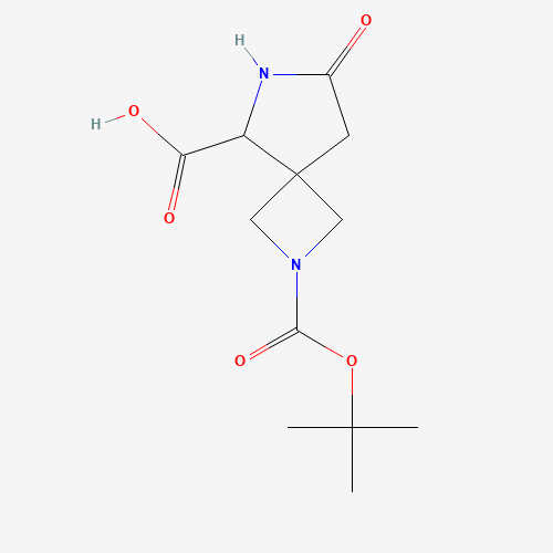 2-(tert-Butoxycarbonyl)-7-oxo-2,6-diazaspiro[3.4]octane-5-carboxylic acid