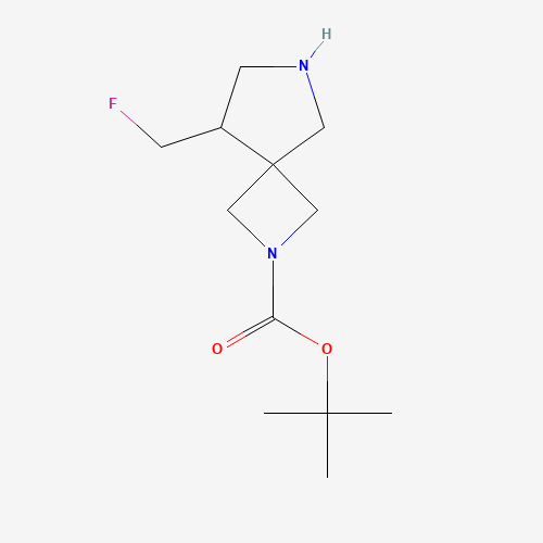 tert-Butyl 8-(fluoromethyl)-2,6-diazaspiro[3.4]octane-2-carboxylate