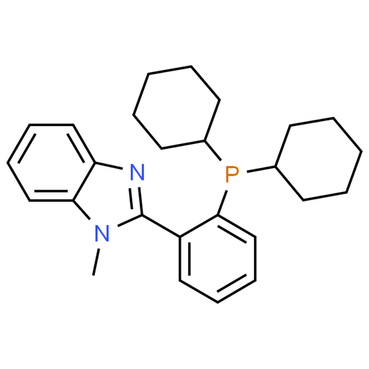 2-(2-(Dicyclohexylphosphanyl)phenyl)-1-methyl-1H-benzo[d]imidazole