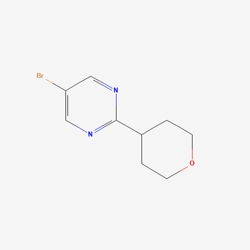 5-Bromo-2-(tetrahydro-2H-pyran-4-yl)pyrimidine - Achmem