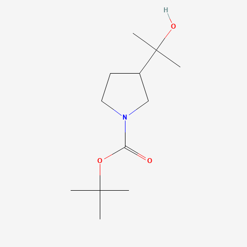 tert-butyl 3-(2-hydroxypropan-2-yl)pyrrolidine-1-carboxylate