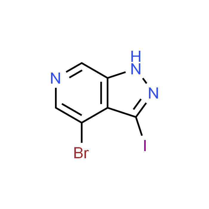 4-Bromo-3-iodo-1H-pyrazolo[3,4-c]pyridine