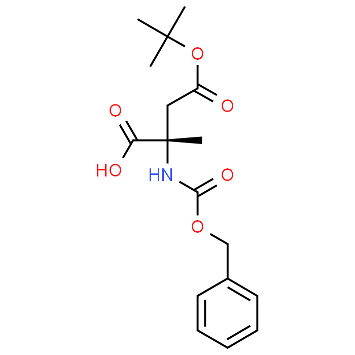 (S)-2-(((Benzyloxy)carbonyl)amino)-4-(tert-butoxy)-2-methyl-4-oxobutanoic acid