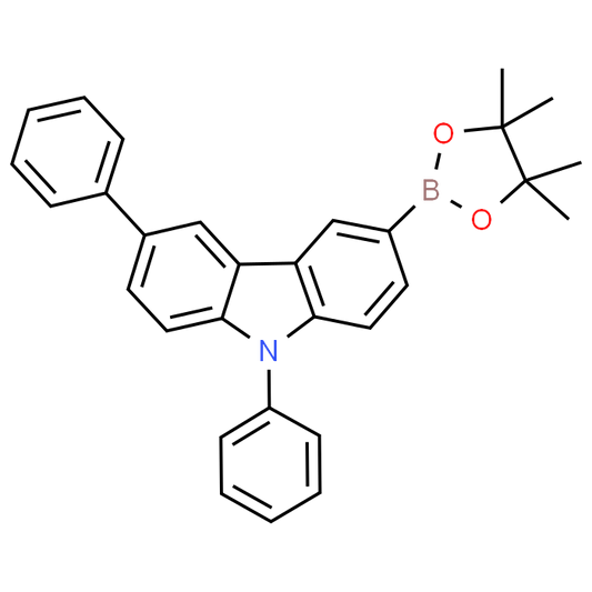 3,9-Diphenyl-6-(4,4,5,5-tetramethyl-1,3,2-dioxaborolan-2-yl)-9H-carbazole